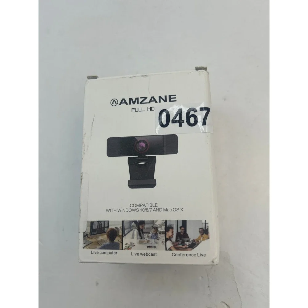 AMZANE Full HD 2K Webcam OS‎ Black